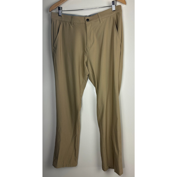 Adidas Golf Ultimate365 Classic Pants Flat Front GS1889 Tan Men's Size 32 x 32 - Picture 2 of 9